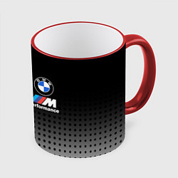 Кружка 3D BMW, цвет: 3D-красный кант