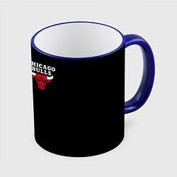 Кружка 3D CHICAGO BULLS, цвет: 3D-синий кант