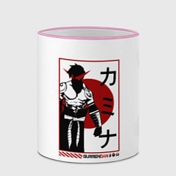 Кружка 3D Гуррен Лаганн Камина, цвет: 3D-розовый кант — фото 2