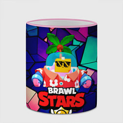 Кружка 3D BRAWL STARS NEW SPROUT 12, цвет: 3D-розовый кант — фото 2