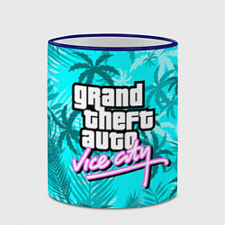 Кружка 3D GTA VICE CITY, цвет: 3D-синий кант — фото 2