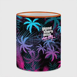 Кружка 3D GTA VICE CITY, цвет: 3D-оранжевый кант — фото 2