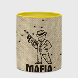 Кружка 3D Mafia 2, цвет: 3D-белый + желтый — фото 2