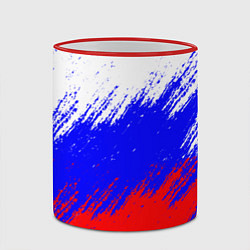 Кружка 3D Россия, цвет: 3D-красный кант — фото 2