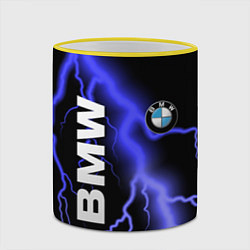 Кружка 3D BMW, цвет: 3D-желтый кант — фото 2