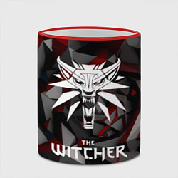 Кружка 3D The Witcher, цвет: 3D-красный кант — фото 2