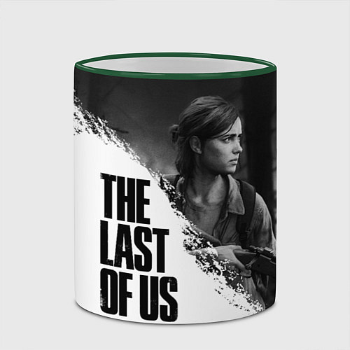 Кружка цветная THE LAST OF US 2 / 3D-Зеленый кант – фото 2