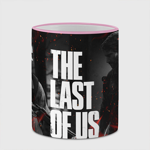 Кружка цветная THE LAST OF US 2 / 3D-Розовый кант – фото 2