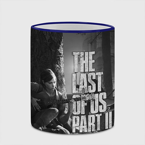 Кружка цветная THE LAST OF US 2 / 3D-Синий кант – фото 2