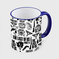 Кружка 3D THE LAST OF US 2, цвет: 3D-синий кант