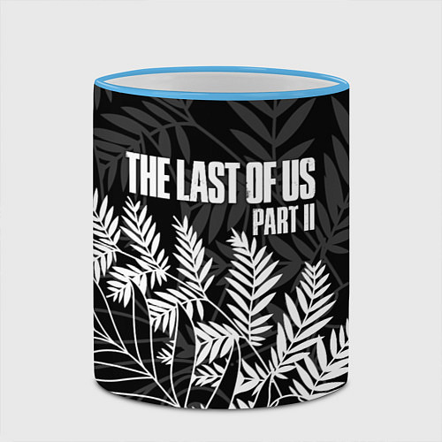 Кружка цветная THE LAST OF US 2 / 3D-Небесно-голубой кант – фото 2