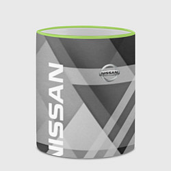 Кружка 3D NISSAN, цвет: 3D-светло-зеленый кант — фото 2