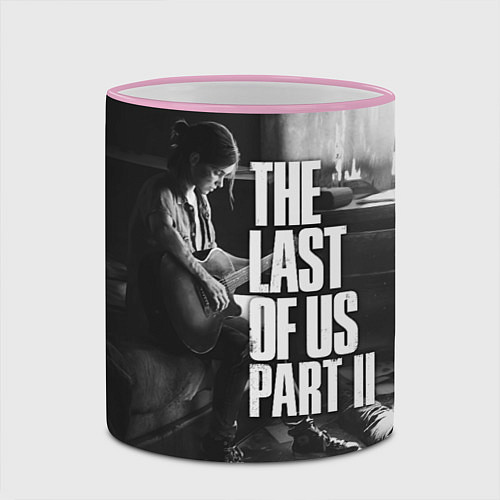 Кружка цветная The last of us part 2 tlou2 / 3D-Розовый кант – фото 2