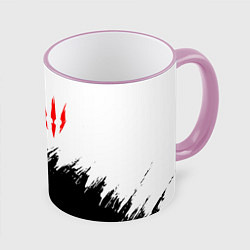 Кружка 3D The Witcher, цвет: 3D-розовый кант