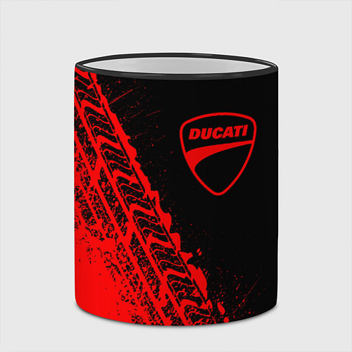 Кружка цветная DUCATI 3 / 3D-Черный кант – фото 2