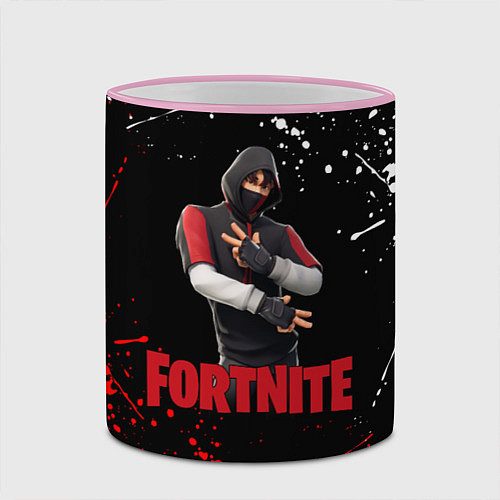 Кружка цветная FORTNITE x IKONIK / 3D-Розовый кант – фото 2