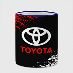 Кружка 3D TOYOTA, цвет: 3D-синий кант — фото 2