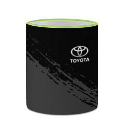 Кружка 3D TOYOTA, цвет: 3D-светло-зеленый кант — фото 2