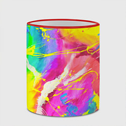 Кружка 3D ТИ-ДАЙ, цвет: 3D-красный кант — фото 2