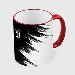 Кружка 3D JUVENTUS, цвет: 3D-красный кант