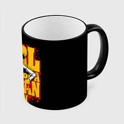 Кружка 3D Криминальное чтиво, цвет: 3D-черный кант