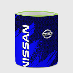 Кружка 3D NISSAN, цвет: 3D-светло-зеленый кант — фото 2