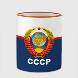 Кружка 3D СССР, цвет: 3D-оранжевый кант — фото 2