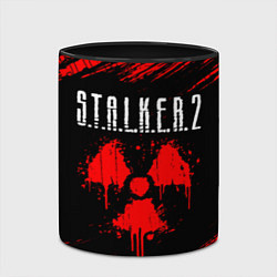 Кружка 3D STALKER 2 СТАЛКЕР 2, цвет: 3D-белый + черный — фото 2