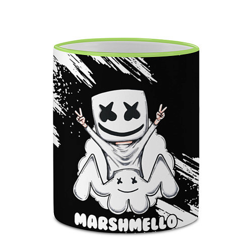 Кружка цветная MARSHMELLO / 3D-Светло-зеленый кант – фото 2