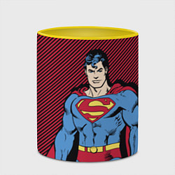 Кружка 3D I am your Superman, цвет: 3D-белый + желтый — фото 2