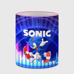 Кружка 3D SONIC СОНИК, цвет: 3D-розовый кант — фото 2