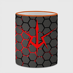Кружка 3D КОД ГИАСС, цвет: 3D-оранжевый кант — фото 2