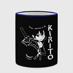 Кружка 3D Kirito, цвет: 3D-синий кант — фото 2