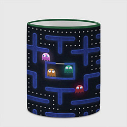Кружка 3D Pacman, цвет: 3D-зеленый кант — фото 2