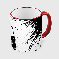 Кружка 3D Korn, цвет: 3D-красный кант