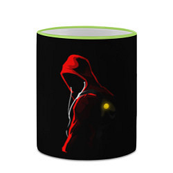 Кружка 3D RED MAN, цвет: 3D-светло-зеленый кант — фото 2
