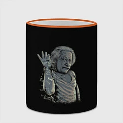 Кружка 3D Эйнштейн SALBAE, цвет: 3D-оранжевый кант — фото 2