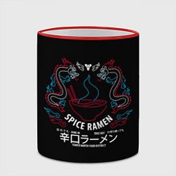 Кружка 3D DESTINY 2 SPICE RAMEN, цвет: 3D-красный кант — фото 2