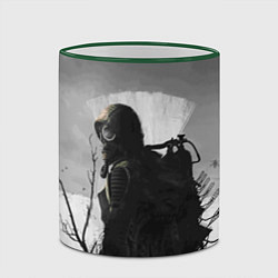 Кружка 3D СТАЛКЕР 2, цвет: 3D-зеленый кант — фото 2