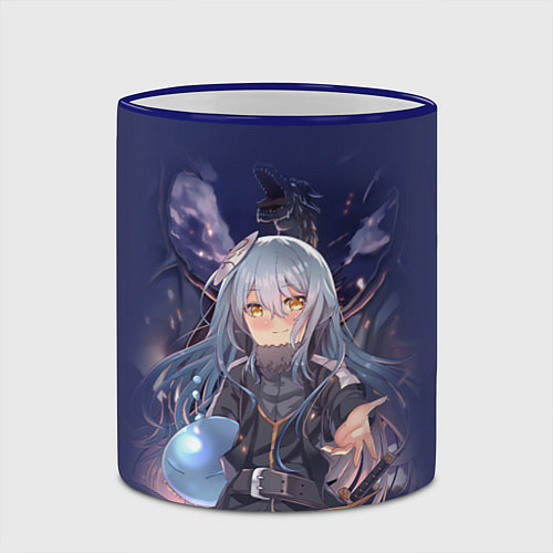Кружка цветная Rimuru Tempest / 3D-Синий кант – фото 2