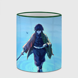 Кружка 3D ГИЮ ТОМИОКА, цвет: 3D-зеленый кант — фото 2