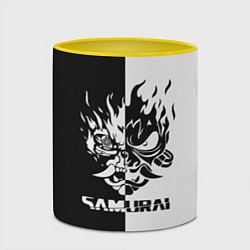 Кружка 3D SAMURAI, цвет: 3D-белый + желтый — фото 2