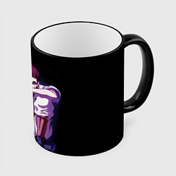 Кружка 3D Хисока, цвет: 3D-черный кант