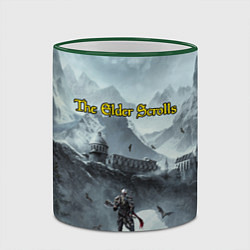Кружка 3D The Elder Scrolls, цвет: 3D-зеленый кант — фото 2