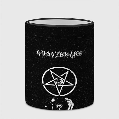 Кружка цветная GHOSTEMANE / 3D-Черный кант – фото 2