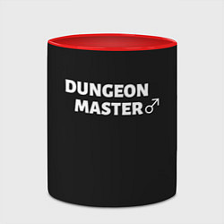 Кружка 3D Dungeon Master, цвет: 3D-белый + красный — фото 2