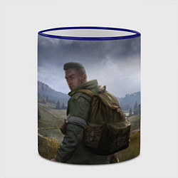 Кружка 3D DAYZ POSTER ДЕЙЗИ ПОСТЕР Z, цвет: 3D-синий кант — фото 2