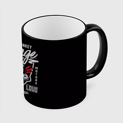 Кружка 3D Gas Monkey Garage, цвет: 3D-черный кант