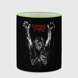 Кружка 3D Cannibal Corpse, цвет: 3D-светло-зеленый кант — фото 2