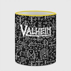 Кружка 3D Valheim, цвет: 3D-желтый кант — фото 2